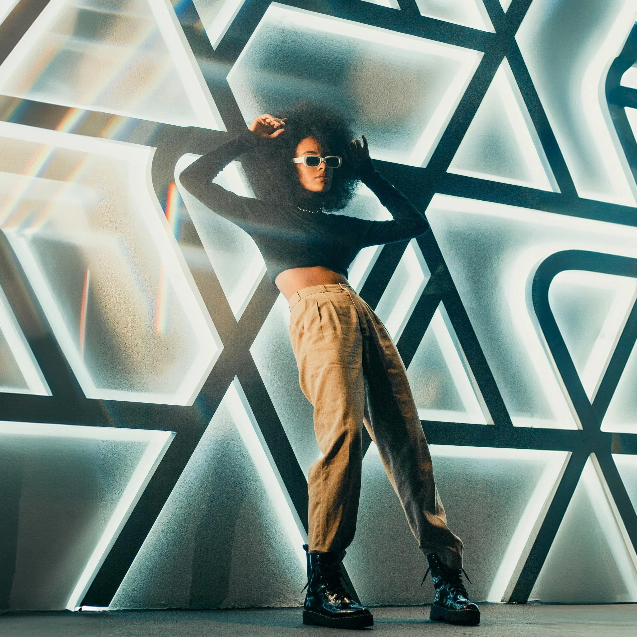 Crystal Triangular Prism - Image 5